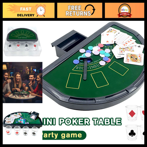 Portable mini poker table - portable,