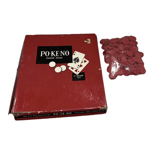 Vintage poker keno - vintage, 12