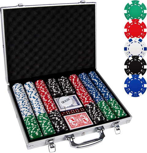 500 poker chip set - 500,