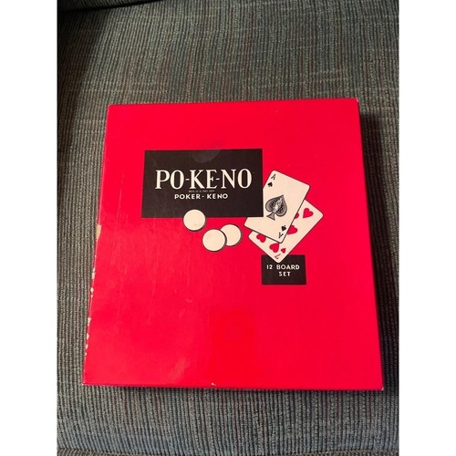Vintage poker keno - poker,
