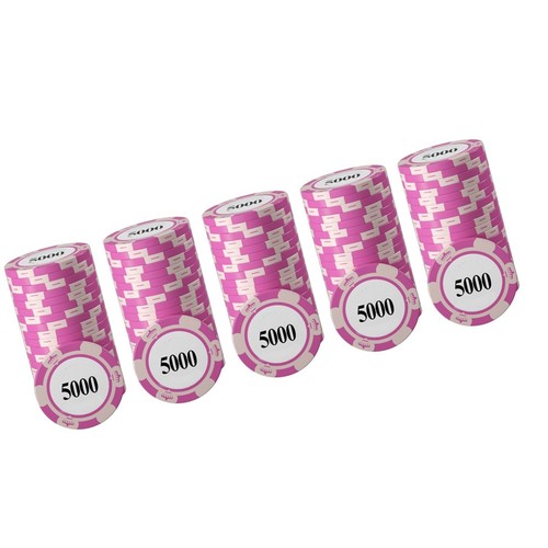 Poker chip set game - poker,