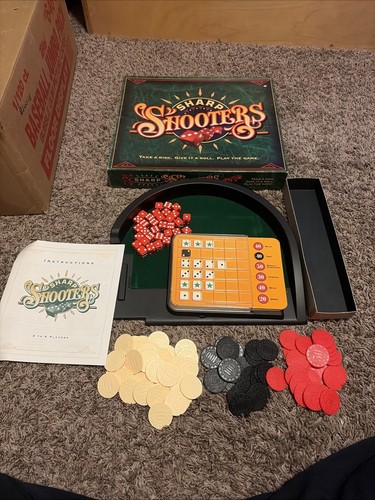 Sharp shooters board game - board,