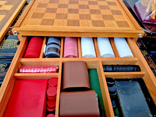 Multi game wood - 13",