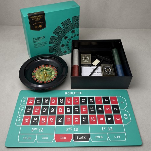 Casino night set gentlemen - set, gentlemen's
