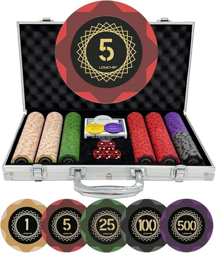 300 pcs poker chips - pcs,
