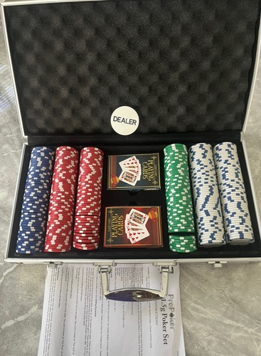 300pc poker set - 300pc, aluminium