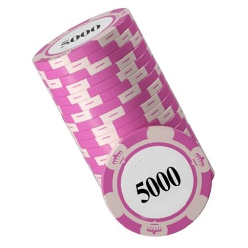 Poker chip set rounded - chip,