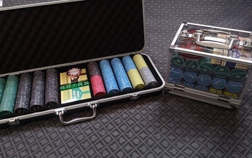 Ceramic poker set 500pc - set,