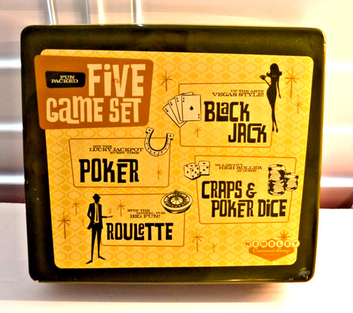Casino games set - 5, in