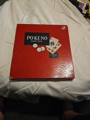 Vintage poker keno - po-ke-no,