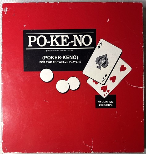 Vintage poker keno - po-ke-no,