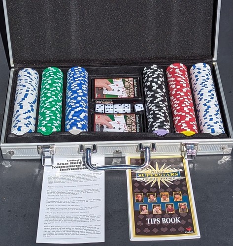 Texas hold poker chip set - chip,