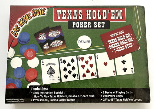 Texas hold board game - board, las
