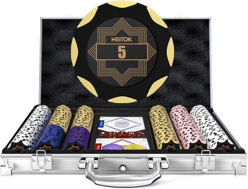 Heitok 300 pcs poker - heitok, set
