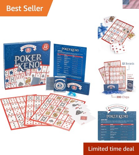 Complete poker keno game night - keno,