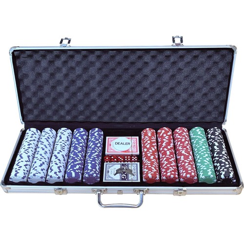 Buffalo poker set 500 chips - set,
