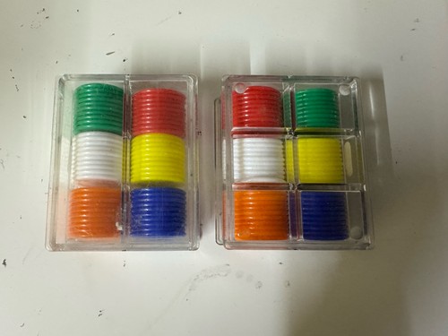 Coloured plastic bingo game - bingo, /
